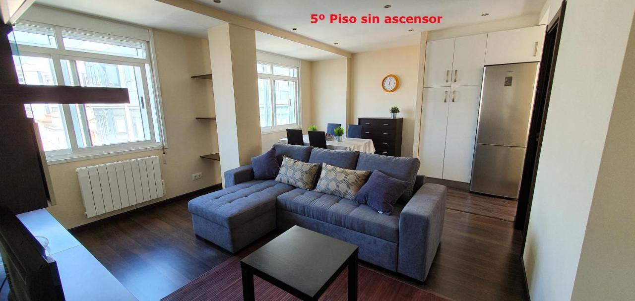 Coqueto apartamento de 2 habitaciones en zona estación tren A Coruña Exterior foto